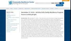 
							         December 27, 2016 - Wichita Falls Family Residency Program Future ...								  
							    