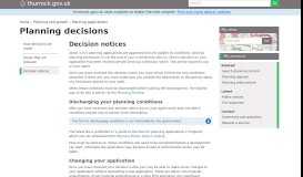
							         Decision notices | Planning decisions | Thurrock Council								  
							    