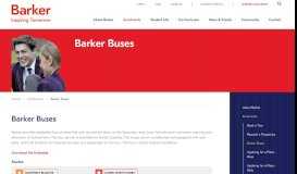 
							         Dedicated bus service for students - Barker College								  
							    