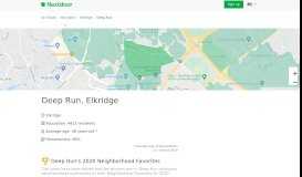 
							         Deep Run, Elkridge - Nextdoor								  
							    