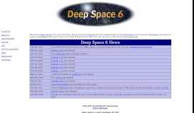 
							         Deep Space 6 - The Linux IPv6 Portal								  
							    