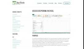 
							         DeepCrawl Connector - SeoTools for Excel								  
							    