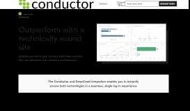 
							         DeepCrawl Integration - Conductor								  
							    