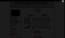 
							         Deer Park School District Schools | Robert Frost Middle School								  
							    