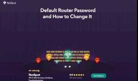 
							         Default Router Password List - 192.168.0.1 - NetSpot								  
							    
