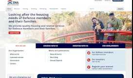 
							         Defence Housing Australia | Homepage								  
							    