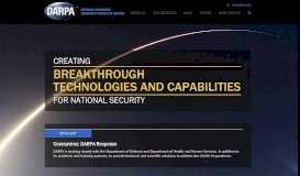 
							         Defense Advanced Research Projects Agency								  
							    