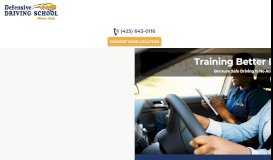 
							         Defensive Driving School | Because Safe Driving is No Accident								  
							    