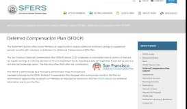 
							         Deferred Compensation Plan (SFDCP) – San Francisco ...								  
							    