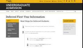 
							         Deferred First-Year Information | admission.gatech.edu | Georgia ...								  
							    