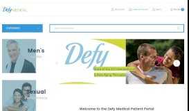 
							         Defy Medical: Home								  
							    