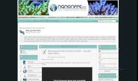 
							         Dein Meerwasser Forum für Nanoriffe: Portal								  
							    