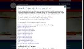 
							         DeKalb County Georgia Superior Court —								  
							    