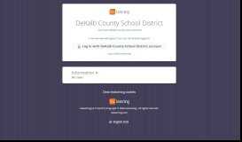 
							         DeKalb County School District - itsLearning								  
							    