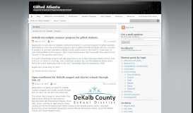 
							         DeKalb | Gifted Atlanta								  
							    