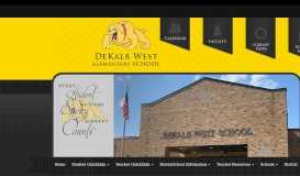 
							         DeKalb West Elementary								  
							    