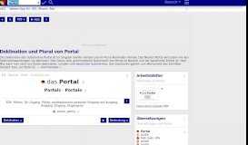 
							         Deklination Portal | Alle Formen, Plural, Regeln, Sprachausgabe								  
							    