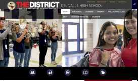 
							         Del Valle High School / Homepage - Ysleta Independent School District								  
							    