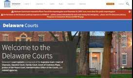 
							         Delaware Courts - State of Delaware								  
							    