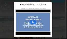 
							         Delaware Eye Institute | World Class Eye Care Right Here at Home								  
							    