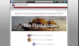 
							         Delaware Medical Assistance Portal > Home - Delaware.gov								  
							    