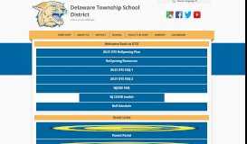 
							         Delaware Township School District: Home Page								  
							    