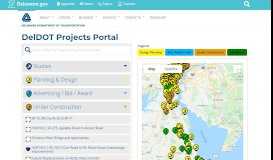 
							         DelDOT Projects Portal - Delaware Department of Transportation								  
							    