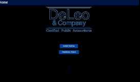 
							         DeLeo & Company								  
							    