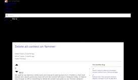 
							         Delete all content on Yammer - Stack Overflow								  
							    