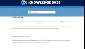 
							         Deleting an App | Hilliard City Schools Knowledge Base								  
							    