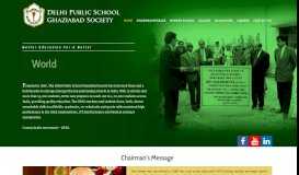 
							         Delhi Public School Ghaziabad Society								  
							    