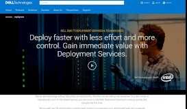 
							         Dell EMC Deployment Services | Dell EMC Australia								  
							    