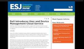 
							         Dell Introduces User and Device Management Cloud Service ...								  
							    