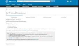 
							         Dell Product Registration | Dell India								  
							    