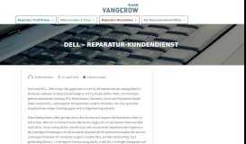 
							         DELL Reparatur Kundendienst - MeinMacher - Vangerow								  
							    