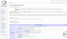 
							         Dell Support Center - Wikipedia								  
							    