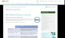 
							         Dell VMware Partner University - MyLearn – VMware								  
							    