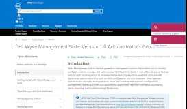 
							         Dell Wyse Management Suite Version 1.0 Administrator's Guide								  
							    