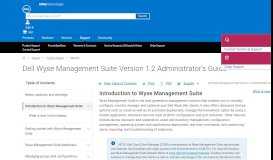 
							         Dell Wyse Management Suite Version 1.2 Administrator's Guide								  
							    