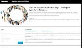 
							         Deloitte Consulting's Contingent Workforce Services								  
							    