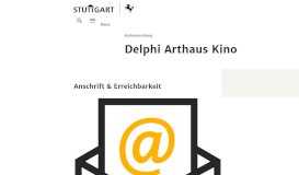 
							         Delphi Arthaus Kino - Stadt Stuttgart								  
							    