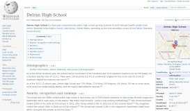 
							         Delran High School - Wikipedia								  
							    