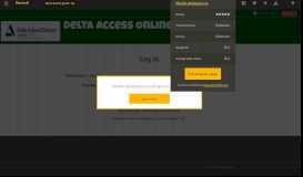 
							         Delta Access Online School: Log in to the site								  
							    