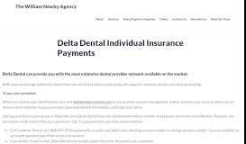 
							         Delta Dental Individual Insurance Payments								  
							    