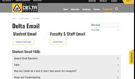 
							         Delta Email | San Joaquin Delta College								  
							    