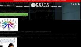 
							         Delta Media Group Broker Portal								  
							    