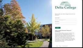 
							         Delta Portal - Delta College								  
							    