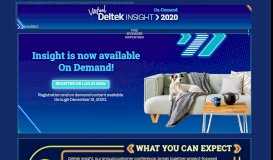 
							         Deltek Insight 2019 | Join us in Orlando, FL - travelhq.com								  
							    