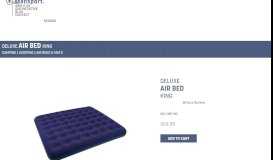 
							         Deluxe Air Bed - King Size - Stansport.com								  
							    