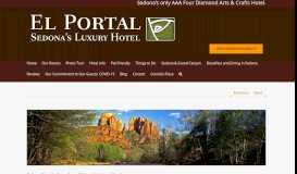 
							         Deluxe Tour Package from El Portal Sedona Hotel								  
							    
